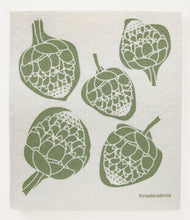 Load image into Gallery viewer, Artichokes Swedish Dishcloth