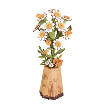 Load image into Gallery viewer, 3D Wooden Flower Puzzle: Chamomile