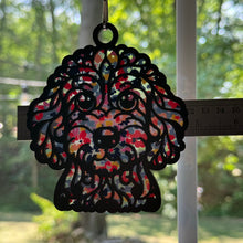 Load image into Gallery viewer, Doodle sun catcher ornament