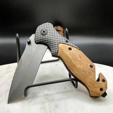 Load image into Gallery viewer, Olive Handle Stainless Knife- Customize me!