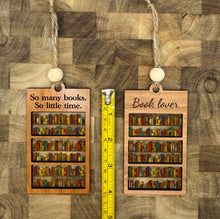 Load image into Gallery viewer, Bookshelf Ornament- 4 phrases to choose from