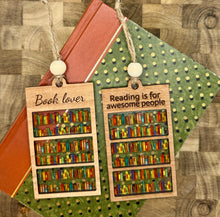 Load image into Gallery viewer, Bookshelf Ornament- 4 phrases to choose from
