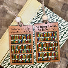 Load image into Gallery viewer, Bookshelf Ornament- 4 phrases to choose from