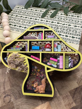 Load image into Gallery viewer, Mini Bookshelf- Yellow Mushroom