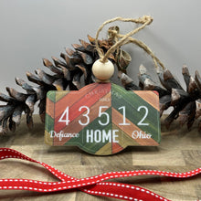 Load image into Gallery viewer, Zip Code Hometown Holiday Collection- Ornament- customize me!