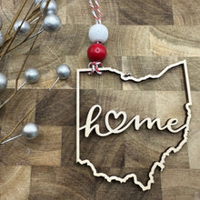 Load image into Gallery viewer, Ohio is home- ornament