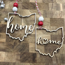 Load image into Gallery viewer, Ohio is home- ornament