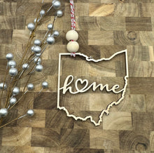 Load image into Gallery viewer, Ohio is home- ornament