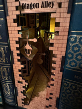 Load image into Gallery viewer, Diagon Alley book nook