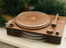 Load image into Gallery viewer, Vintage turntable coaster set