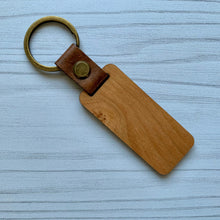 Load image into Gallery viewer, Wood keychain- Personalize me! Custom item