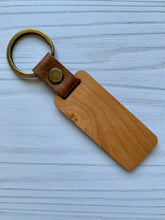 Load image into Gallery viewer, Wood keychain- Personalize me! Custom item