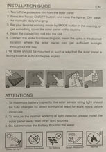 Load image into Gallery viewer, Macrame globe with solar fairy lights