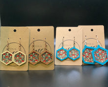 Load image into Gallery viewer, Mushrooms- Red Cap- earrings