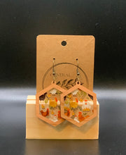 Load image into Gallery viewer, Crazy about Chickens- earrings