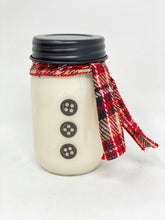 Load image into Gallery viewer, Snowman Candle - Peppermint Mocha