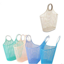 Load image into Gallery viewer, Jelly Tote XL with Closing Handle- Available in 4 colors