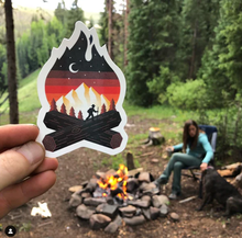 Load image into Gallery viewer, Campfire- sticker
