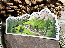 Load image into Gallery viewer, Mountain Pass- sticker