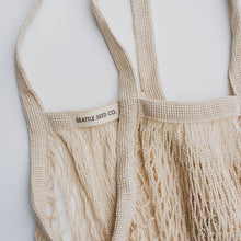 Load image into Gallery viewer, French Market Tote - Farmer's Market Cotton String Bag