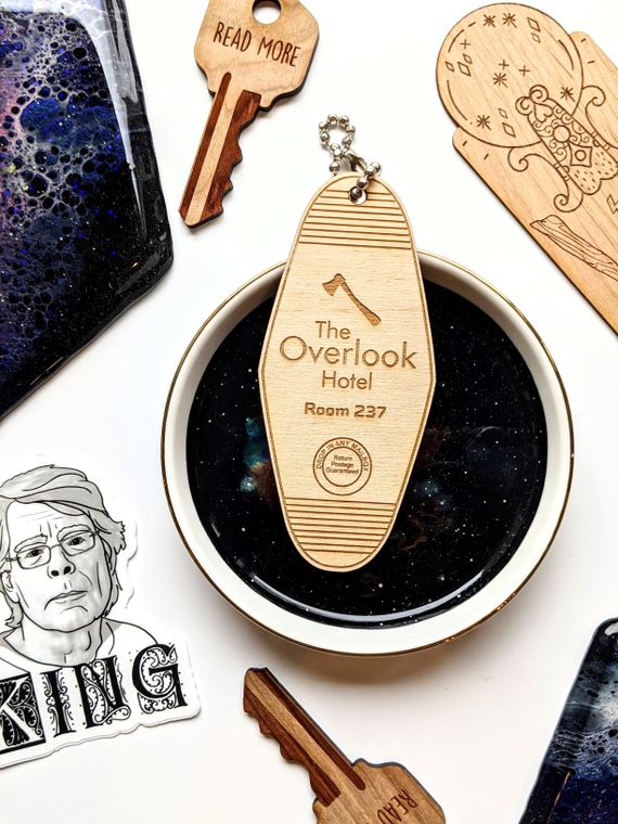 The Shining Vintage Hotel Keychain The Overlook Hotel Room 237