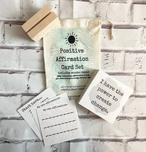 Load image into Gallery viewer, Positive Affirmation Card Set- Customization available