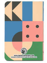 Load image into Gallery viewer, Geometric Series Design #2 - 48 Page Small Notebook