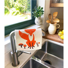 Load image into Gallery viewer, Fox Swedish Dishcloth