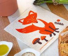 Load image into Gallery viewer, Fox Swedish Dishcloth