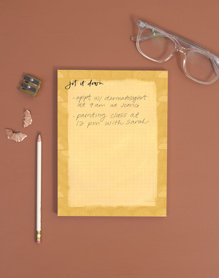 Sun Dot Notepad – General Faire