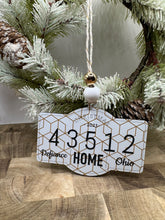 Load image into Gallery viewer, Zip Code Hometown Holiday Collection- Ornament- customize me!
