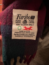 Load image into Gallery viewer, Vintage Faribo wool blanket
