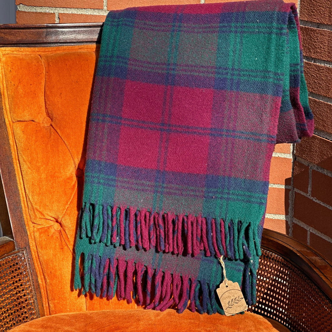 Vintage Faribo wool blanket