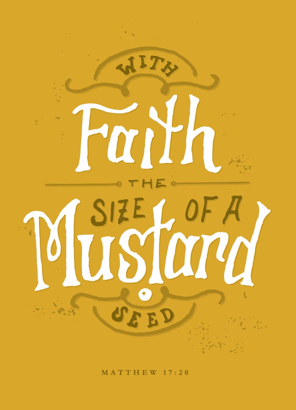 With Faith - Mustard Seed Packet