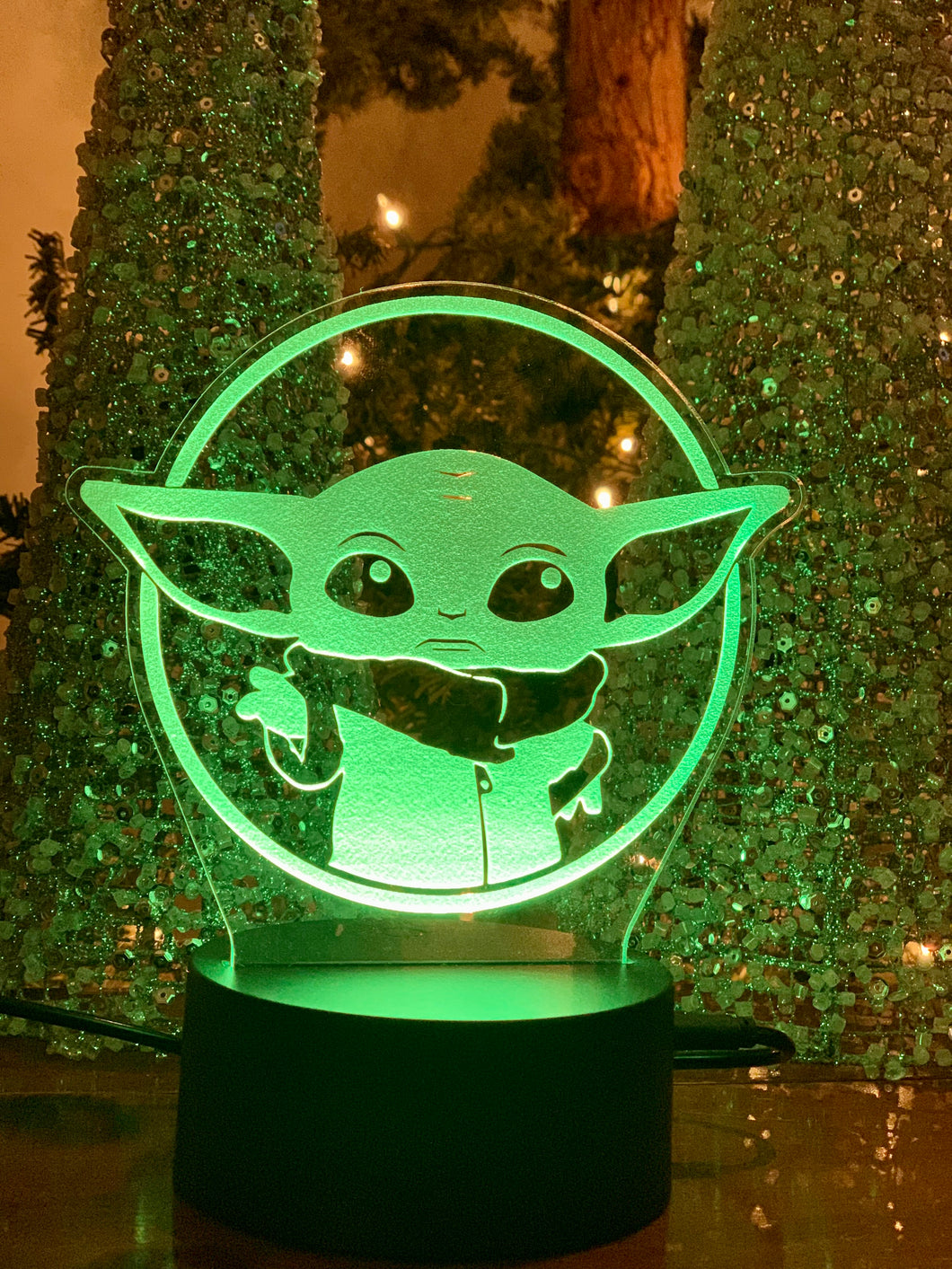 Baby Yoda acrylic light