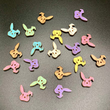 Load image into Gallery viewer, Bunny earring studs- 7 colors available
