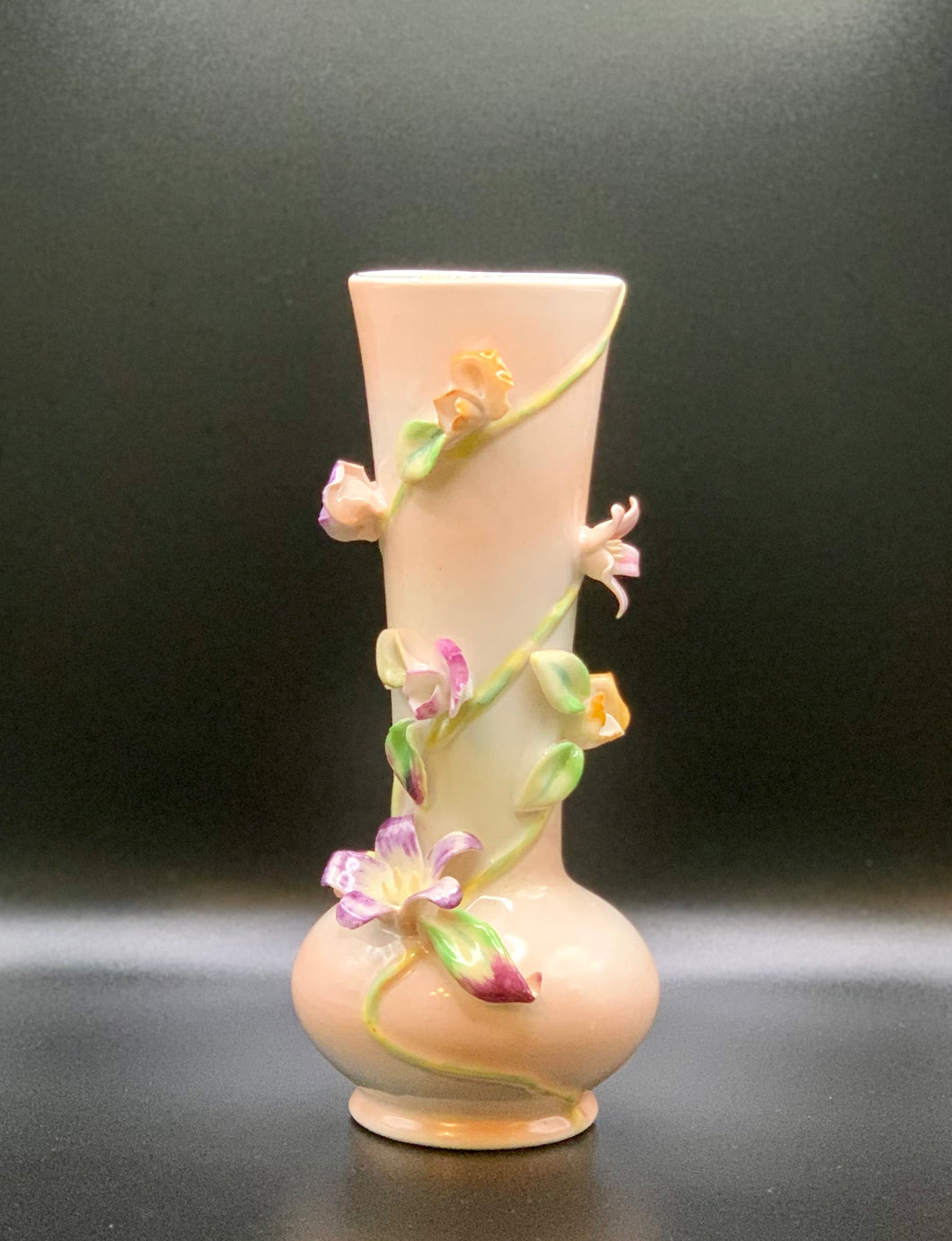 Vintage floral vase