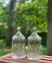 Load image into Gallery viewer, Vintage Eagle apothecary jar with lid
