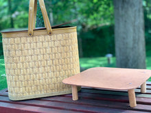 Load image into Gallery viewer, Vintage Redmon picnic basket
