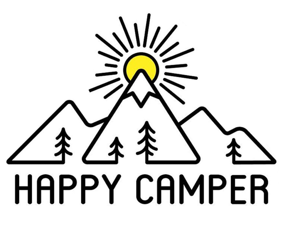 Happy Camper- sticker