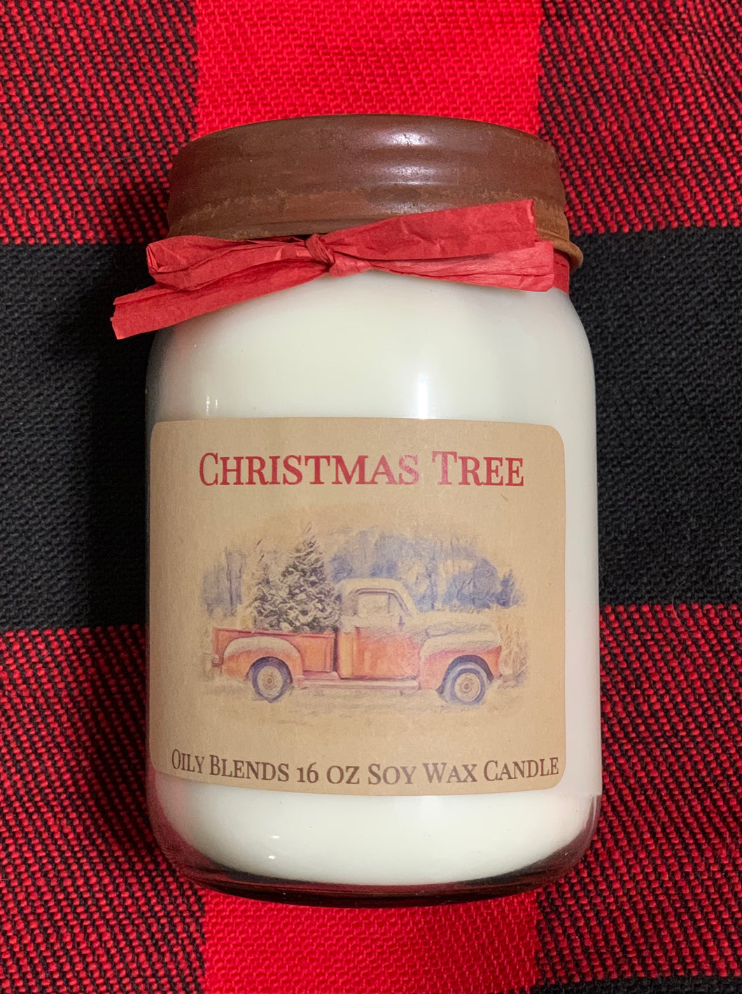 Jumbo Christmas Candles - 2 scents available