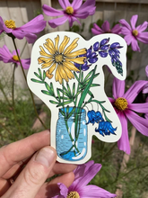 Load image into Gallery viewer, Jar of Flowers- sticker
