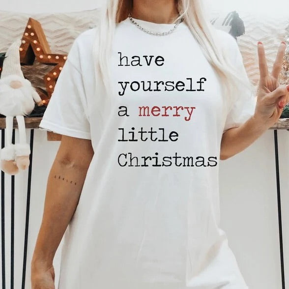 Merry Little Christmas t-shirt